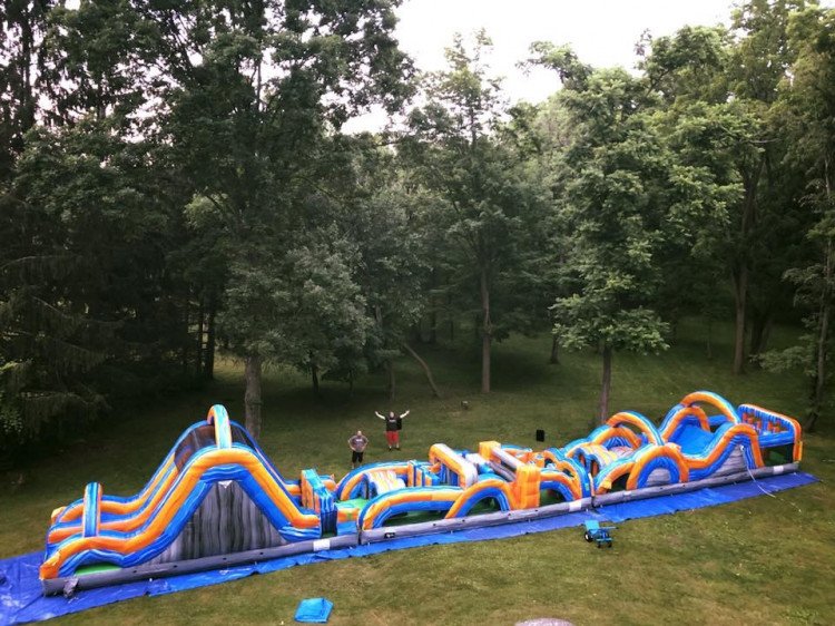 Marble 95' Obstacle Course