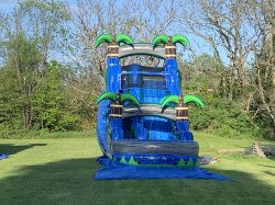 18' Blue Crush Water Slide