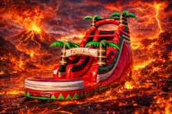 18' Fireball Water Slide