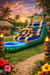 18' Tiki Plunge WaterSlide
